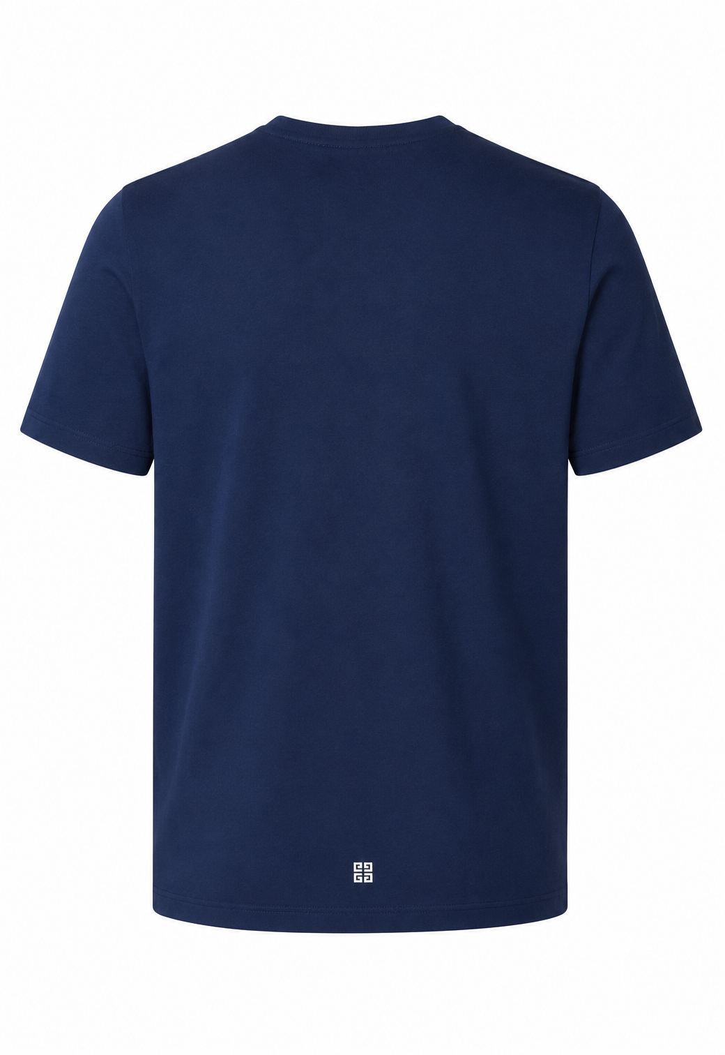 Givenchy Herren Longline T-Shirt Blau