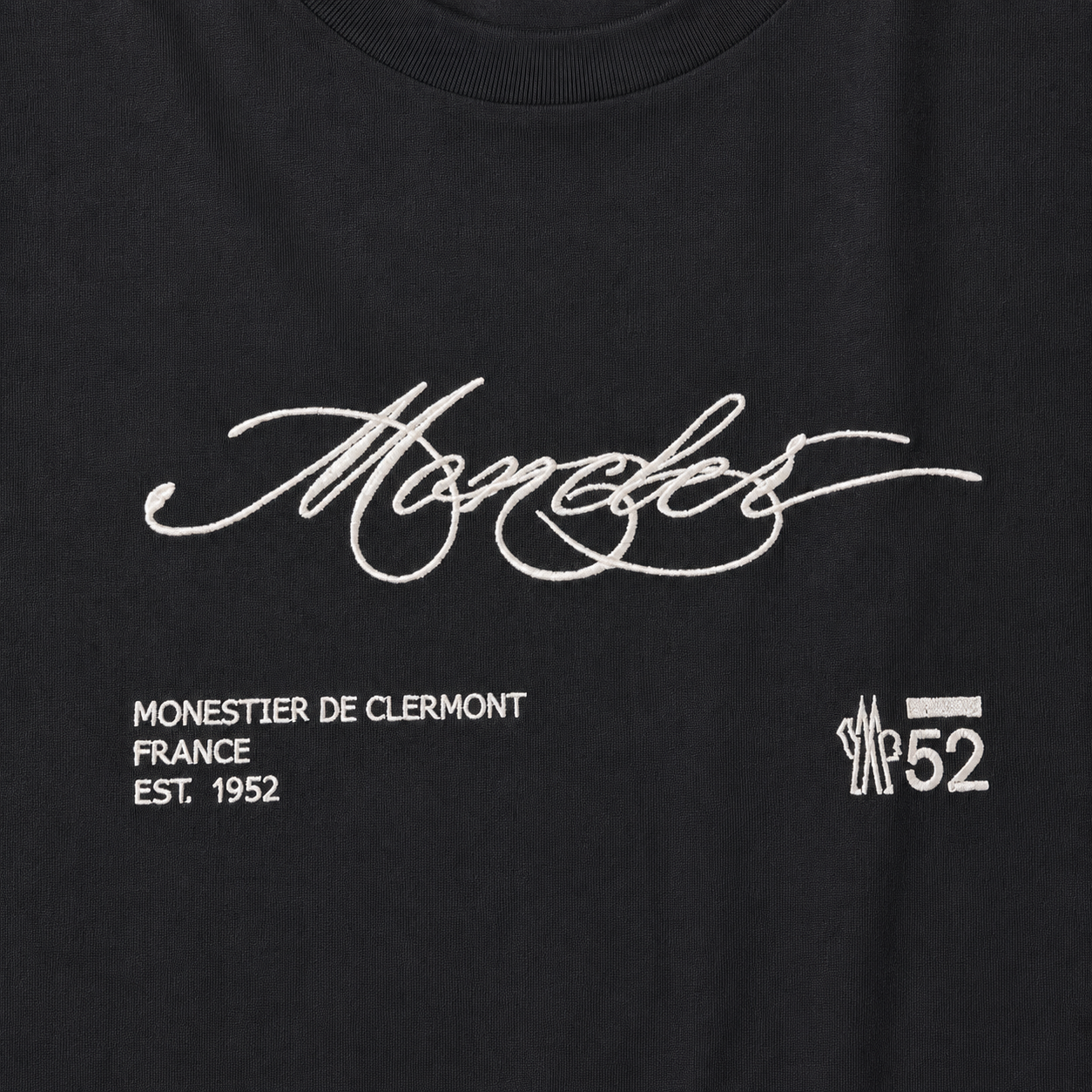 Moncler Herren T-Shirt Schwarz