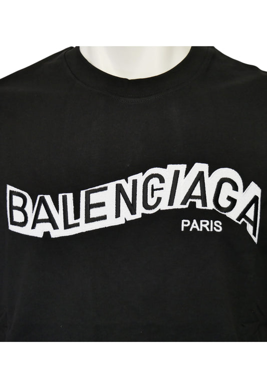 Balenciaga Herren T-Shirt Schwarz