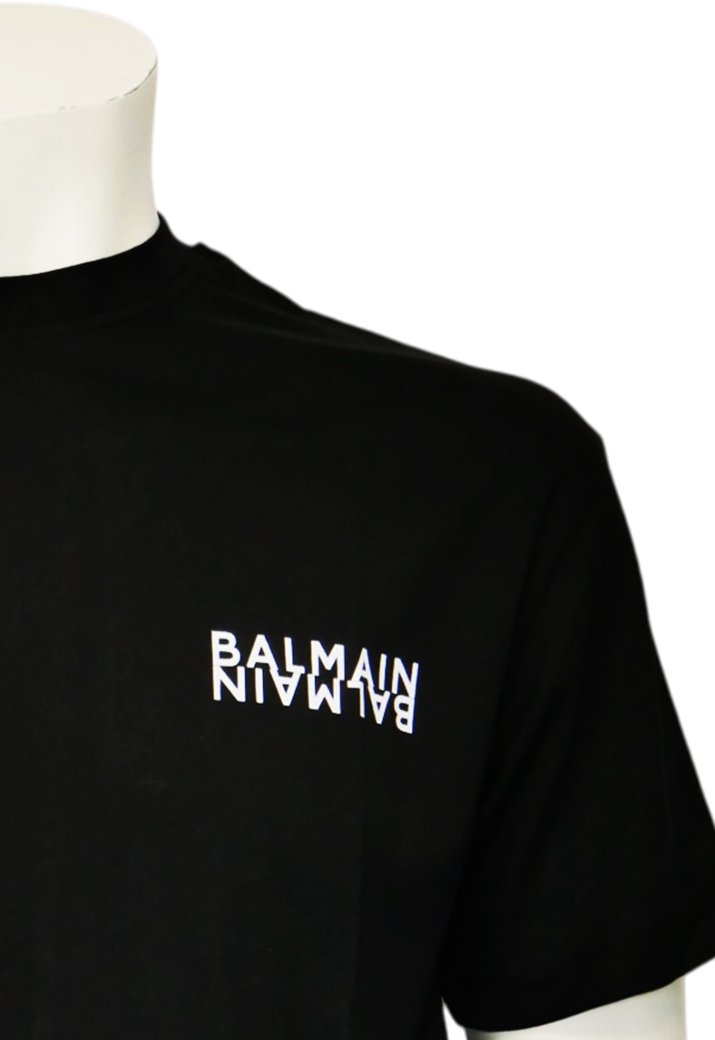 Balmain Herren T-Shirt Schwarz