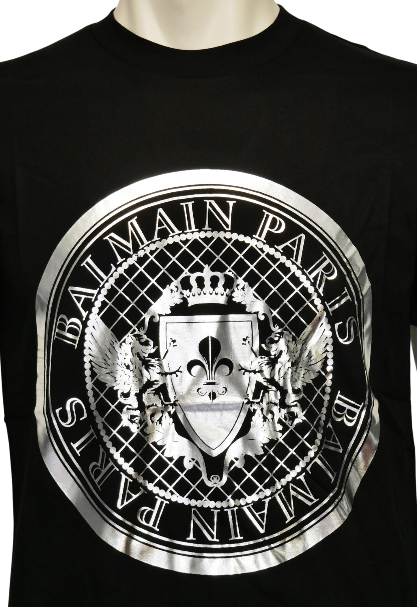 Balmain Herren T-Shirt Schwarz