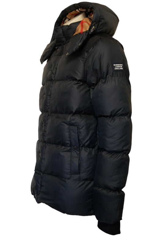 Burberry Herren Winterjacke Blau - Original Designer Marken Outlet - Salvin Store