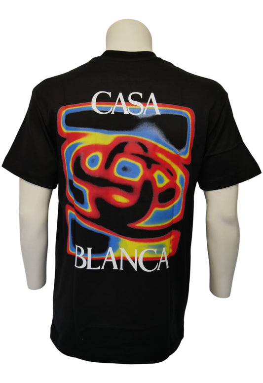 Casablanca Herren T-Shirt Schwarz