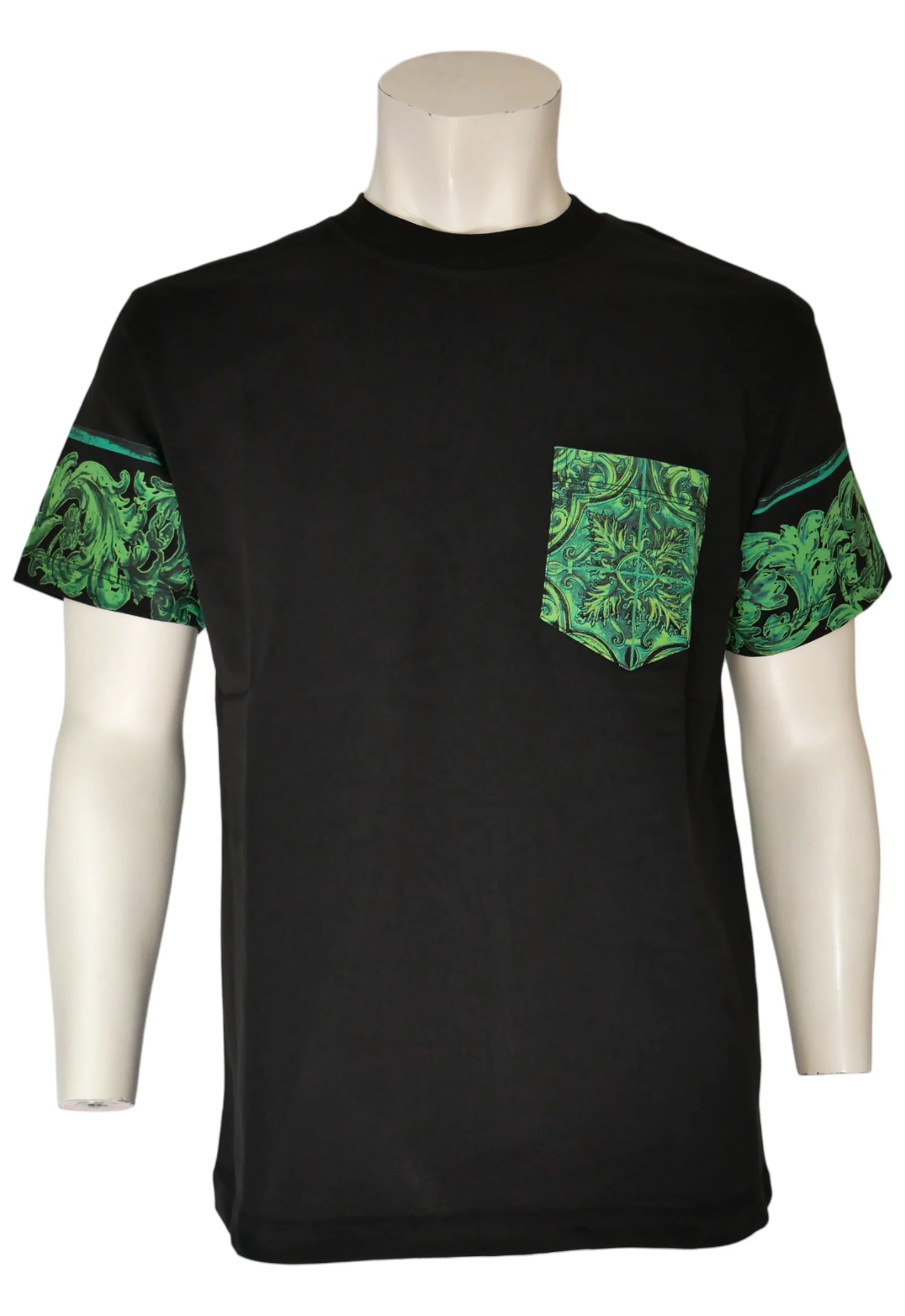 Dolce & Gabbana Herren T-Shirt Schwarz - Original Designer Marken Outlet - Salvin Store