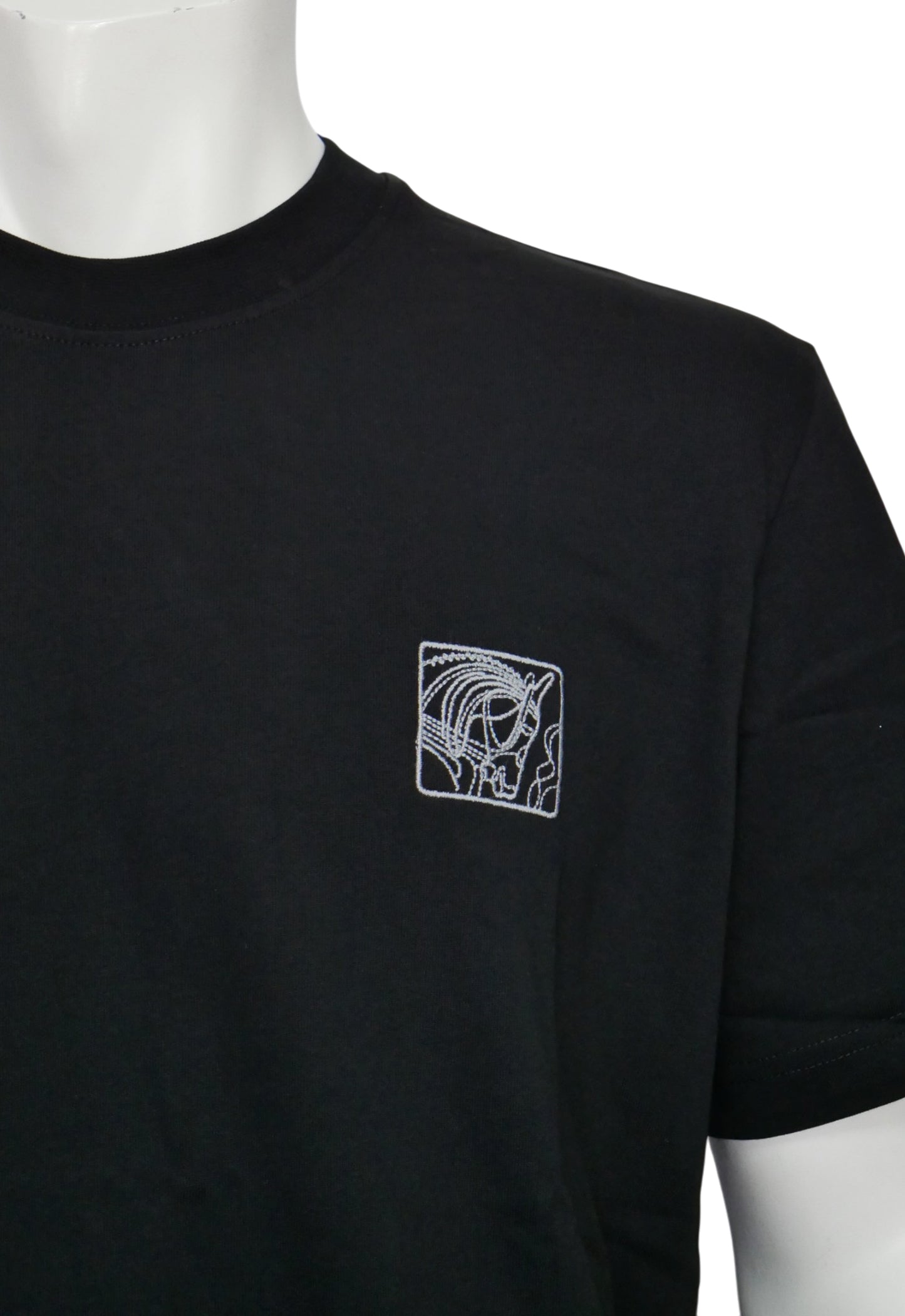 Hermès Herren T-Shirt Schwarz