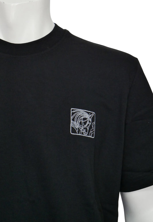 Hermès Herren T-Shirt Schwarz