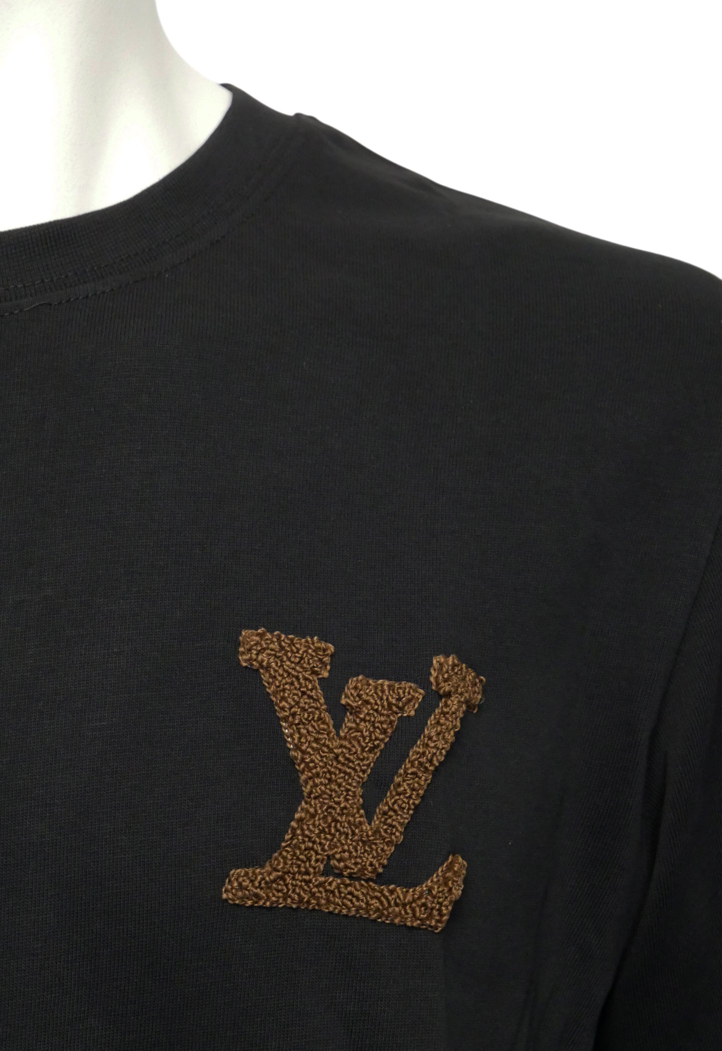 Louis Vuitton Herren T-Shirt Schwarz