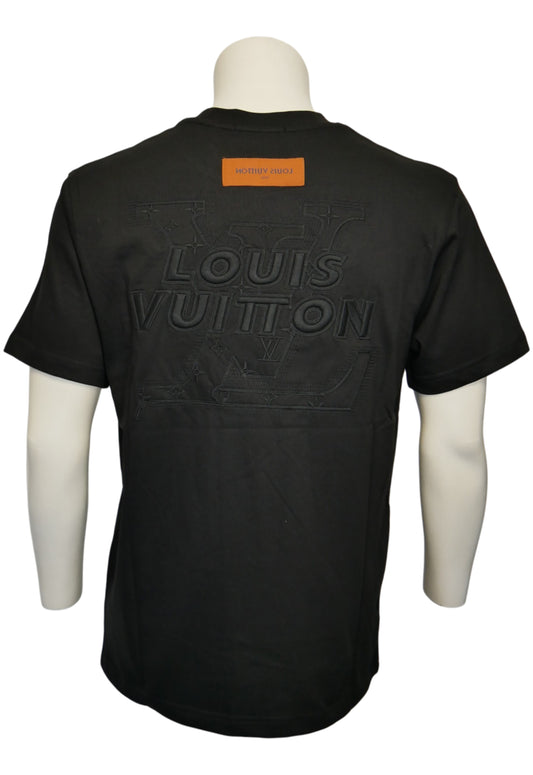 Louis Vuitton Herren T-Shirt Schwarz