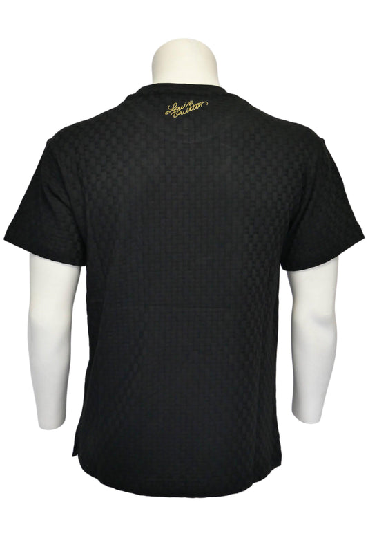 Louis Vuitton Herren T-Shirt Schwarz - Original Designer Marken Outlet - Salvin Store
