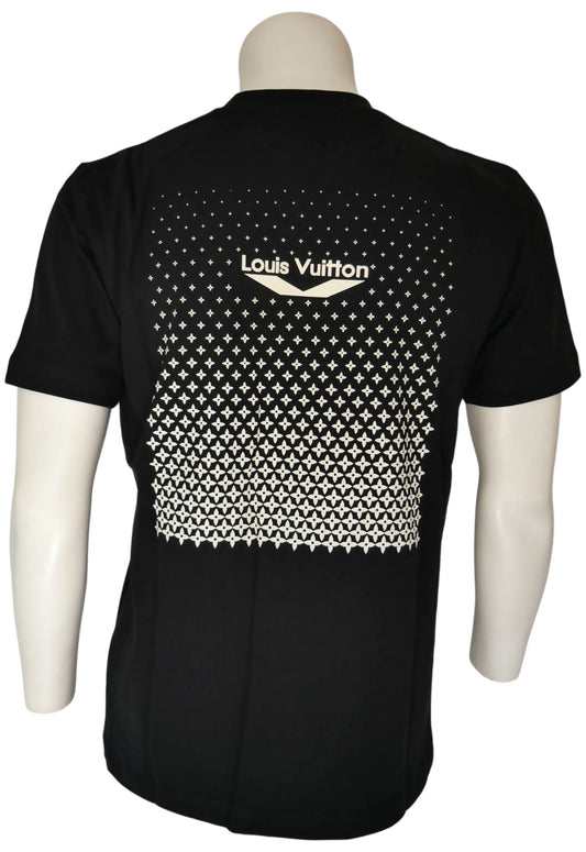 Louis Vuitton Herren T-Shirt Schwarz - Original Designer Marken Outlet - Salvin Store