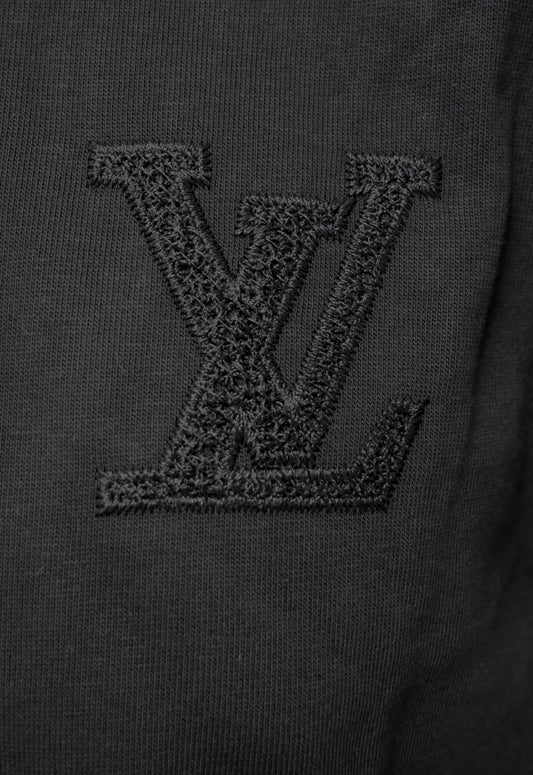 Louis Vuitton Herren T-Shirt Schwarz - Original Designer Marken Outlet - Salvin Store