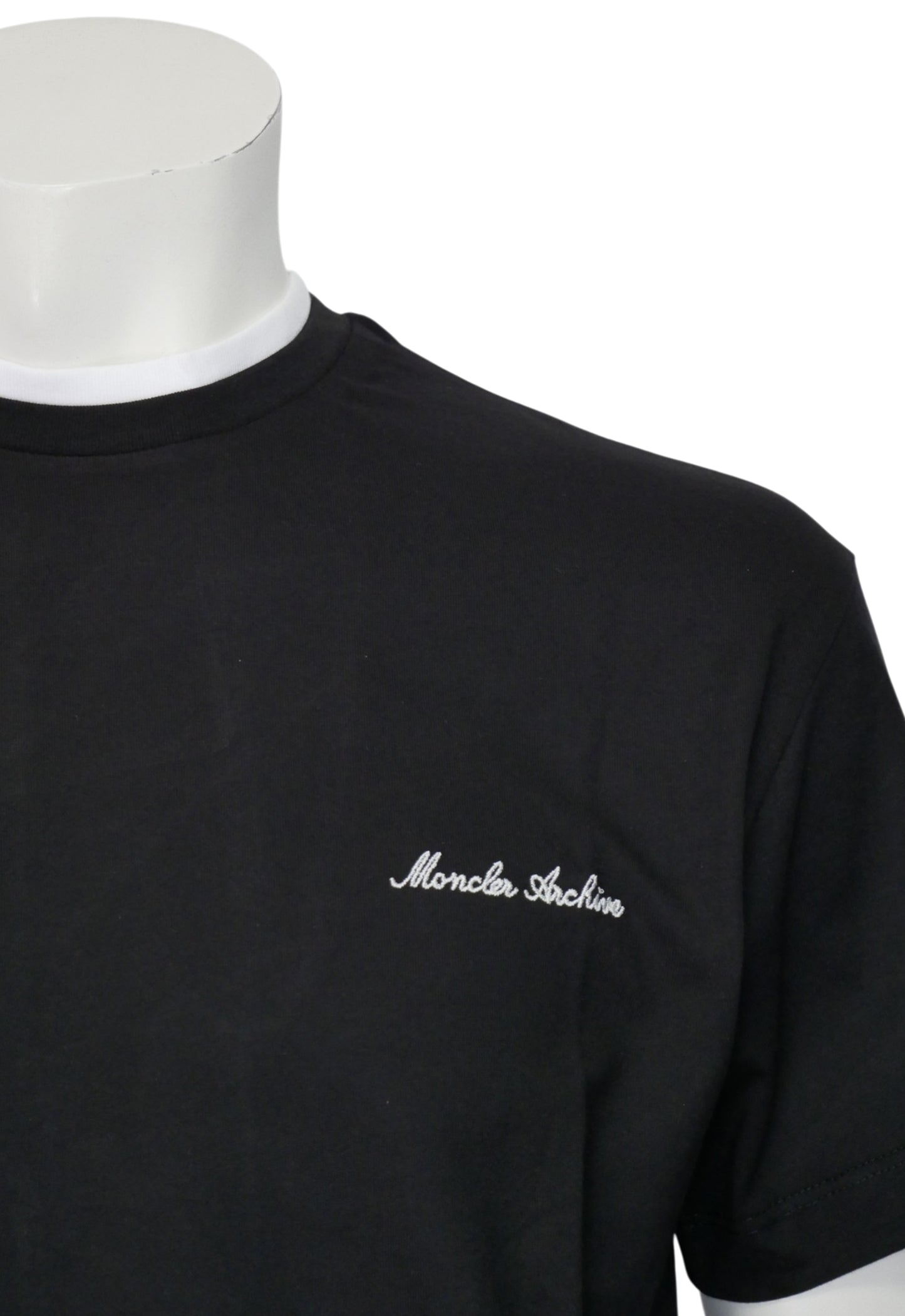 Moncler Herren T-Shirt Schwarz