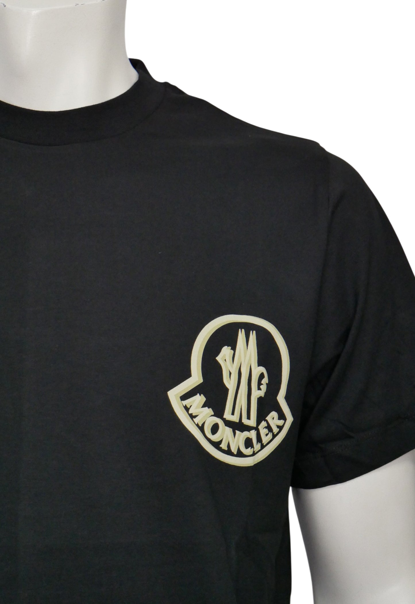Moncler Herren T-Shirt Schwarz