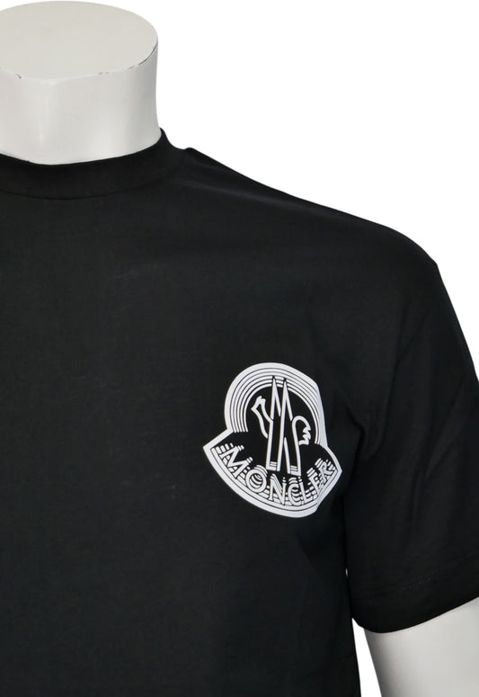 Moncler Herren T-Shirt Schwarz