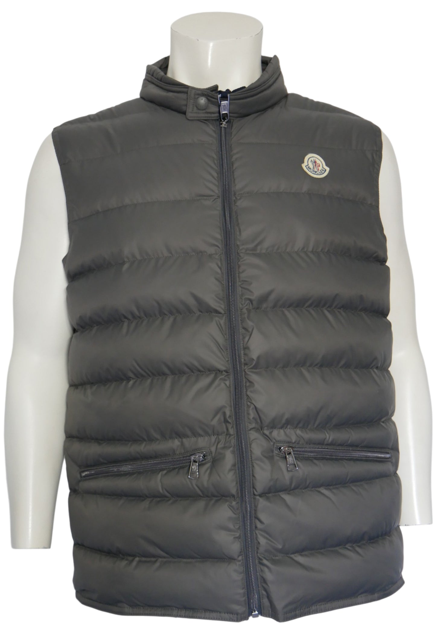 Moncler Herren Weste Grau