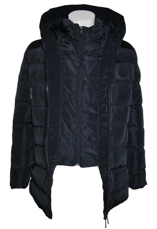 Moncler Lange Winterjacke - Original Designer Marken Outlet - Salvin Store