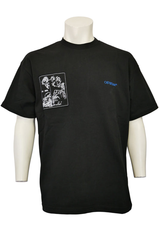 Off-White Herren T-Shirt Schwarz