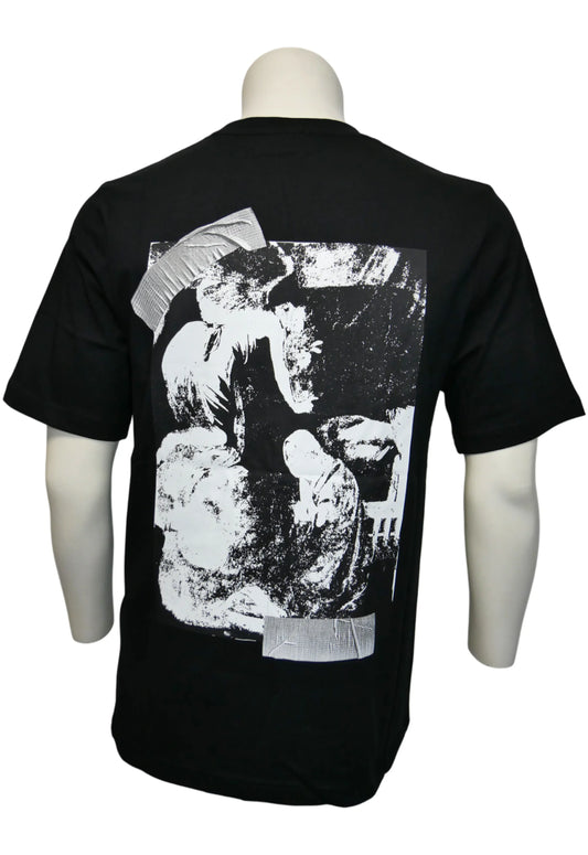 Off-White Herren T-Shirt Schwarz - Original Designer Marken Outlet - Salvin Store