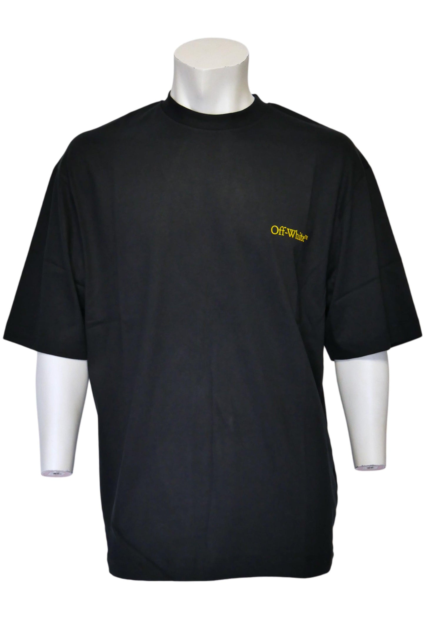 Off-White Herren T-Shirt Oversized Schwarz - Original Designer Marken Outlet - Salvin Store