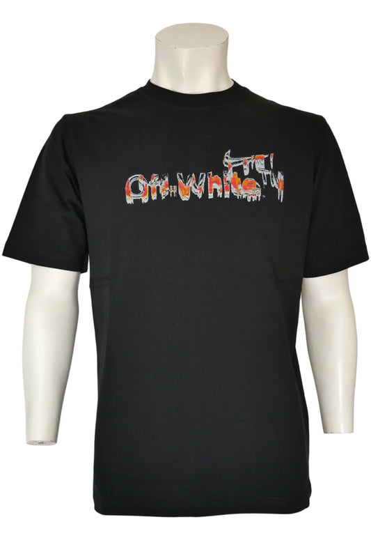 Off-White X Nike Herren T-Shirt Schwarz - Original Designer Marken Outlet - Salvin Store