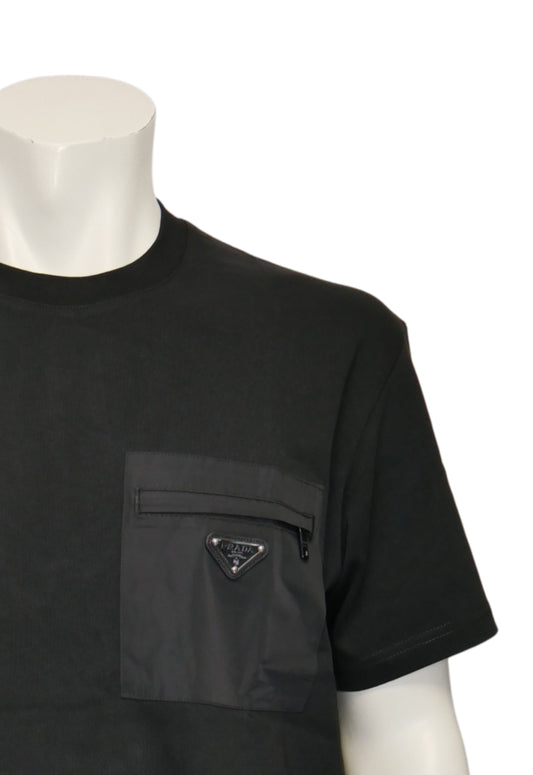 Prada Herren T-Shirt Schwarz