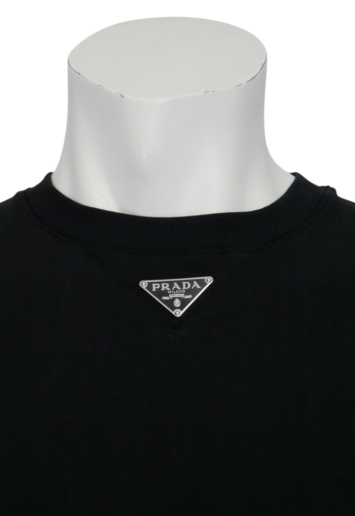 Prada Herren T-Shirt Schwarz