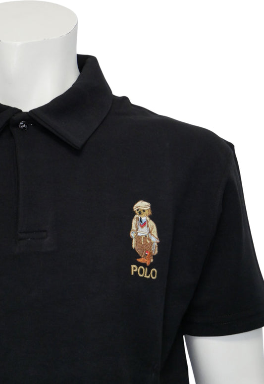 Ralph Lauren Herren Poloshirt Schwarz