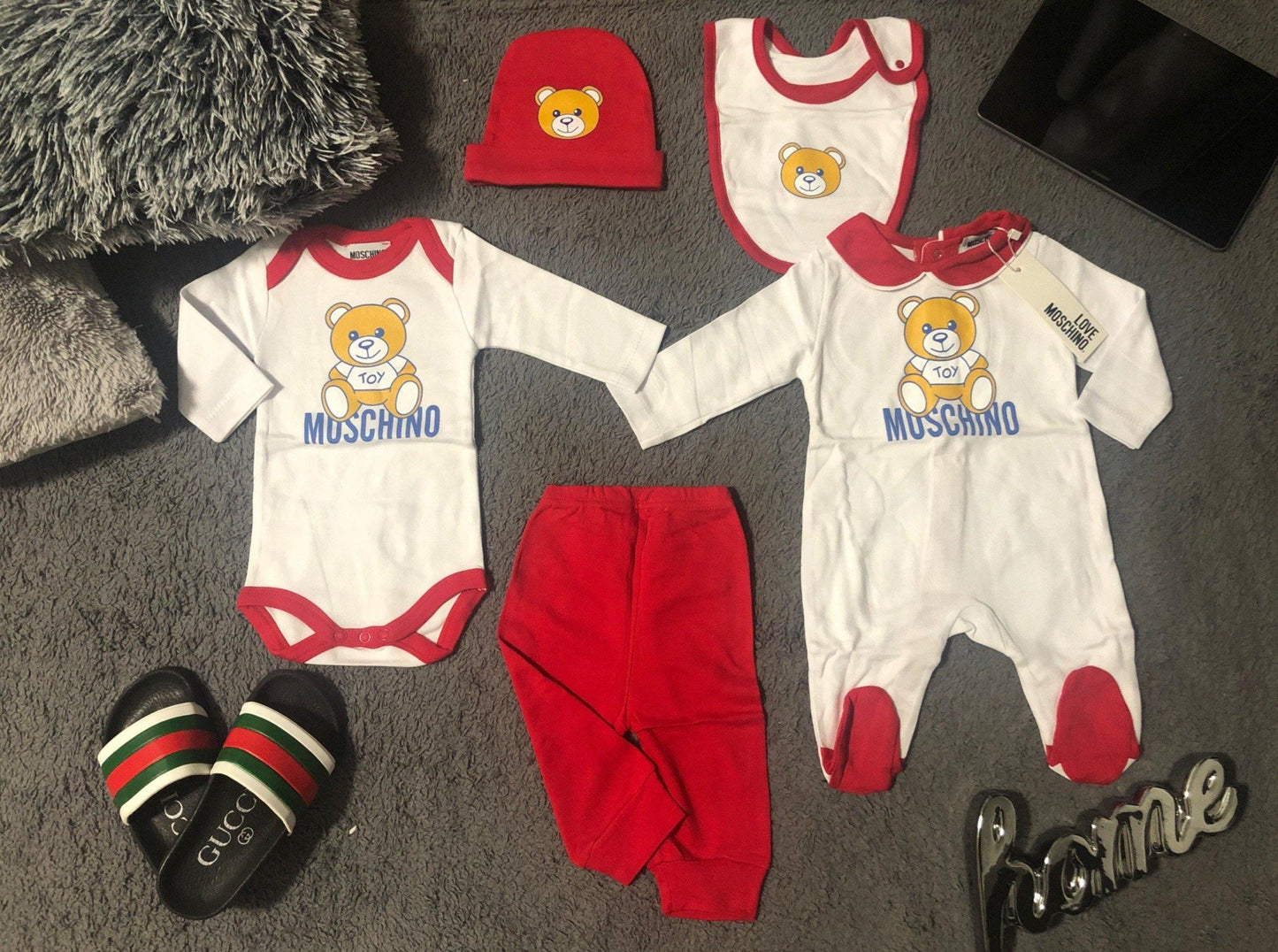 Moschino Baby 5 Teile Set - Original Designer Marken Outlet - Salvin Store