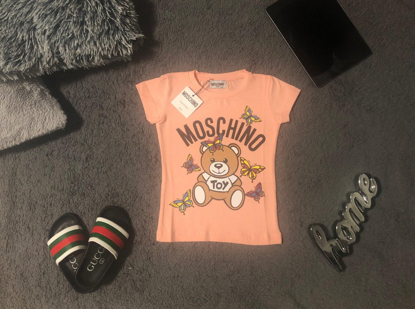 Moschino Baby, Kinder T-Shirt - Original Designer Marken Outlet - Salvin Store