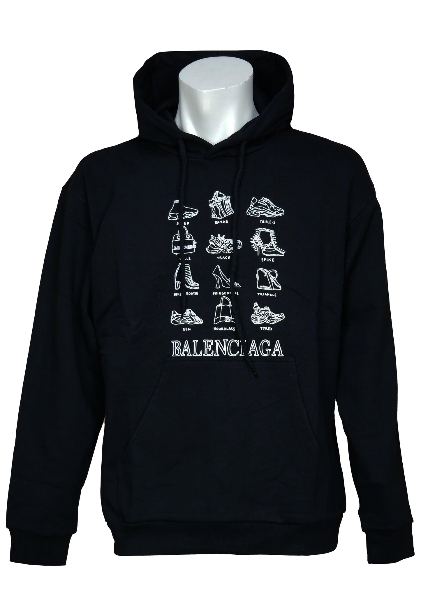 Balenciaga Kapuzenpullover - Original Designer Marken Outlet - Salvin Store
