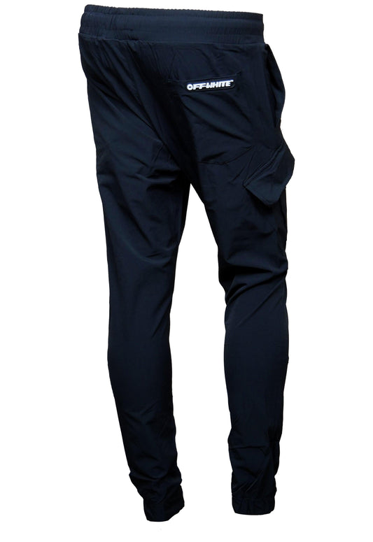 Off-White Cargohose mit Gummizug - Original Designer Marken Outlet - Salvin Store