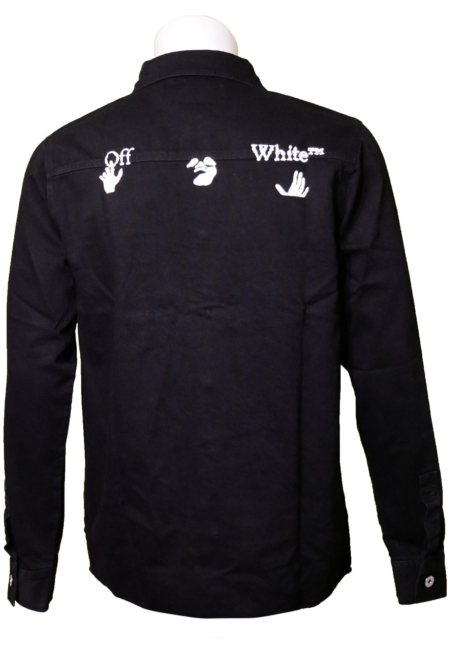 Off-White Jeanshemd - Original Designer Marken Outlet - Salvin Store