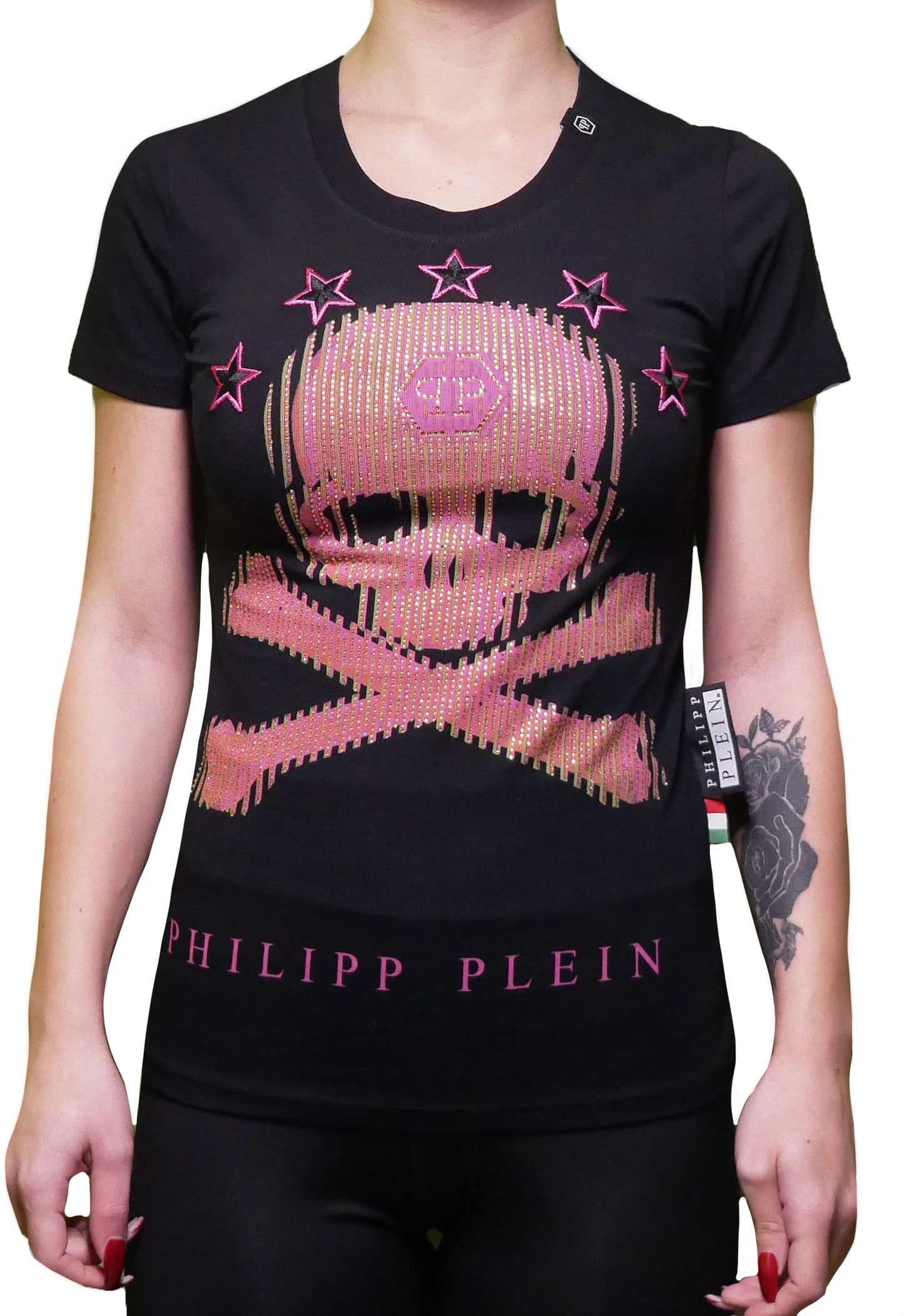 Philipp Plein T-Shirt für Frauen - Original Designer Marken Outlet - Salvin Store