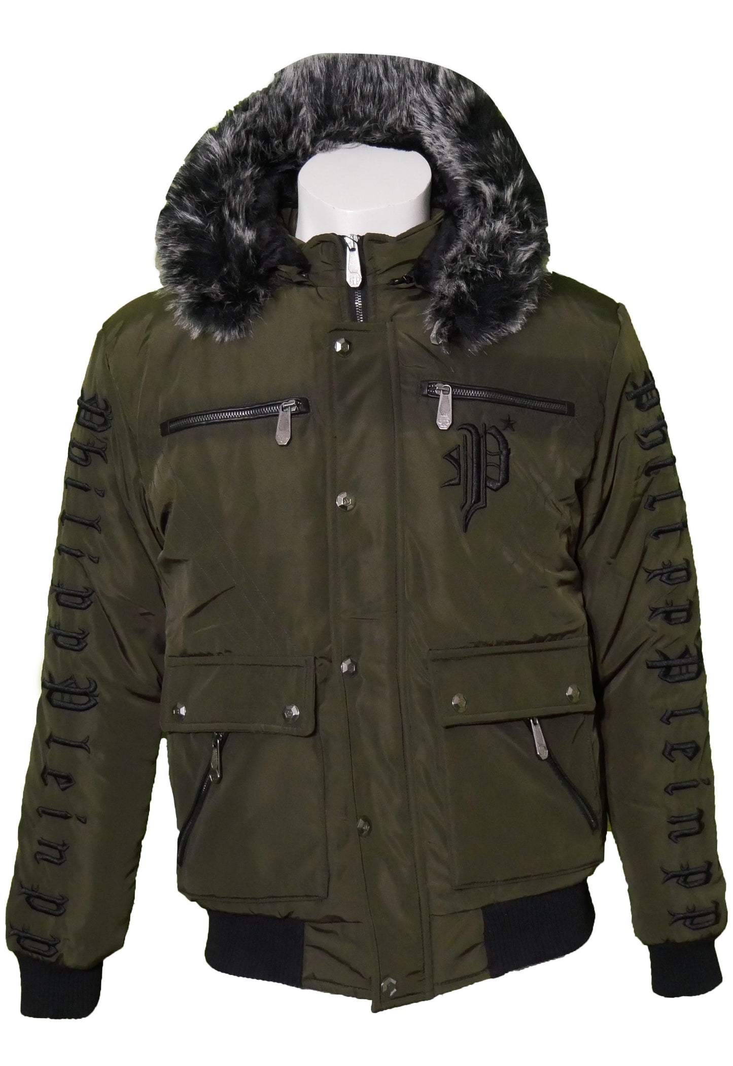 Philipp Plein Winterjacke - Original Designer Marken Outlet - Salvin Store