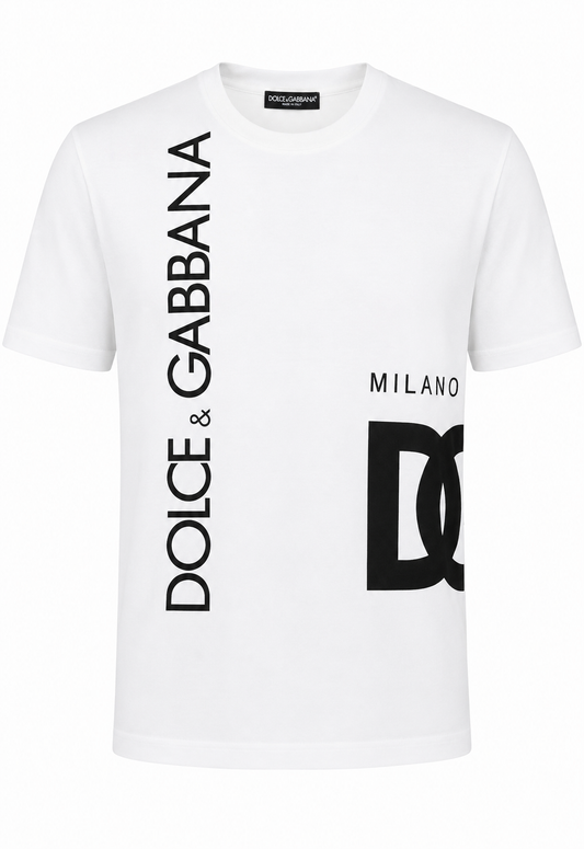 Dolce & Gabbana Herren T-Shirt Weiß