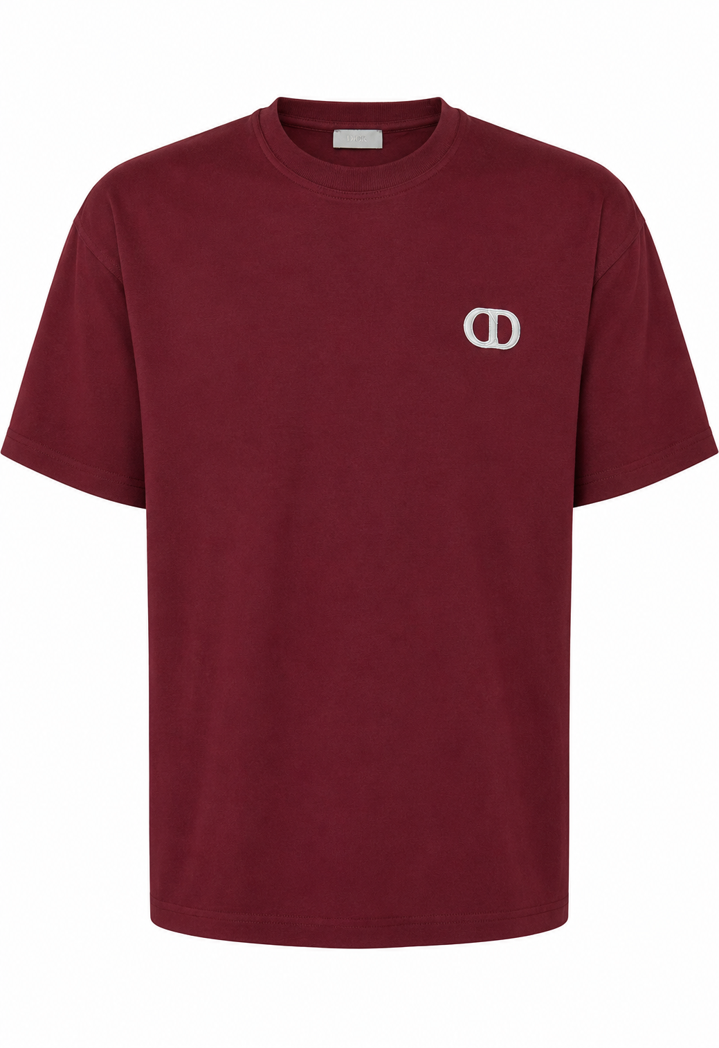 Dior CD Icon Herren T-Shirt Burgundy