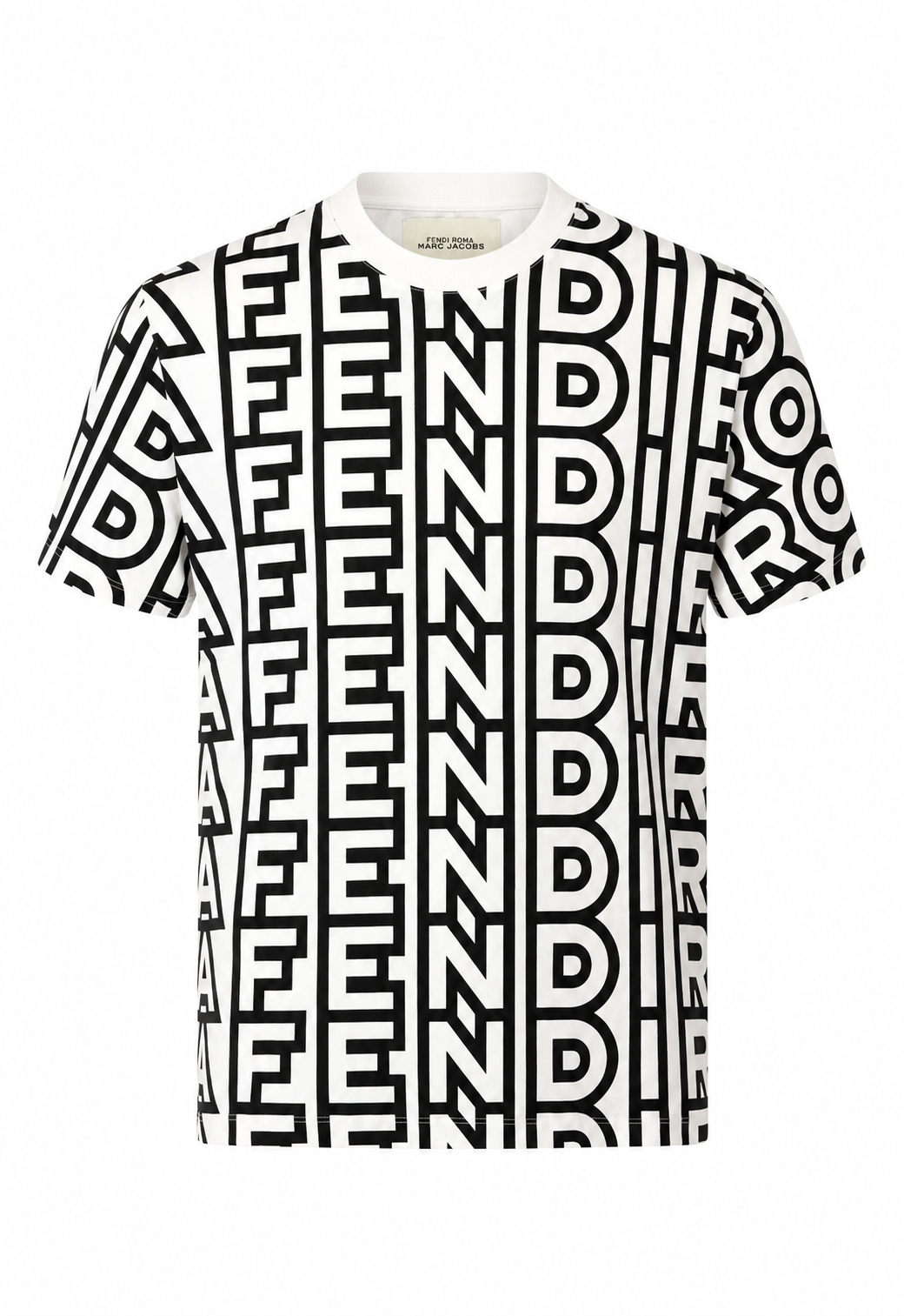 Fendi X Marc Jacobs Herren T-Shirt Weiß