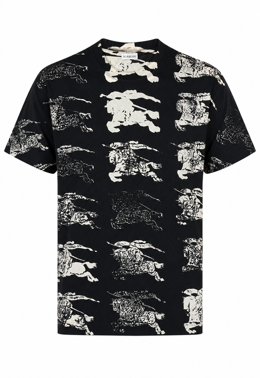 Burberry Herren T-Shirt Schwarz