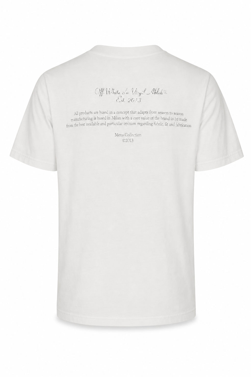Off-White Herren T-Shirt Weiß