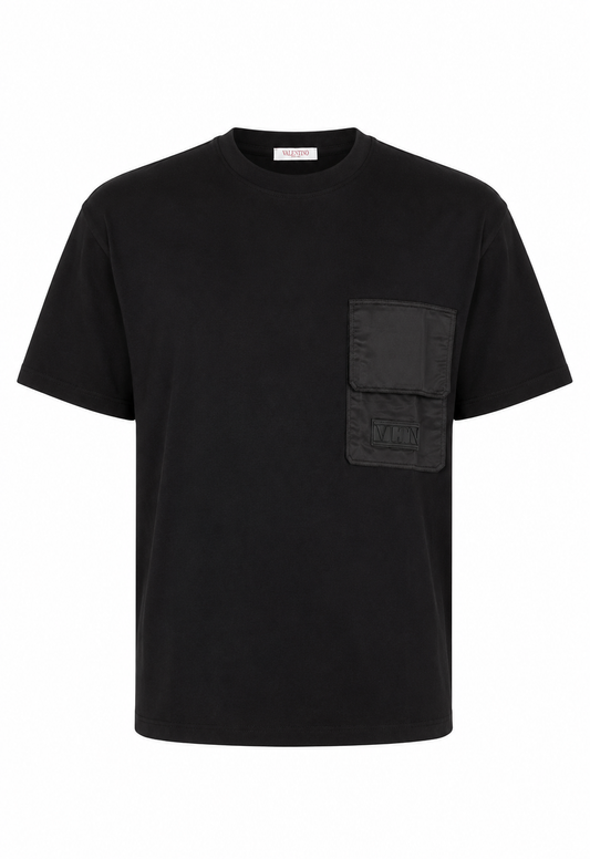Valentino Herren T-Shirt Schwarz