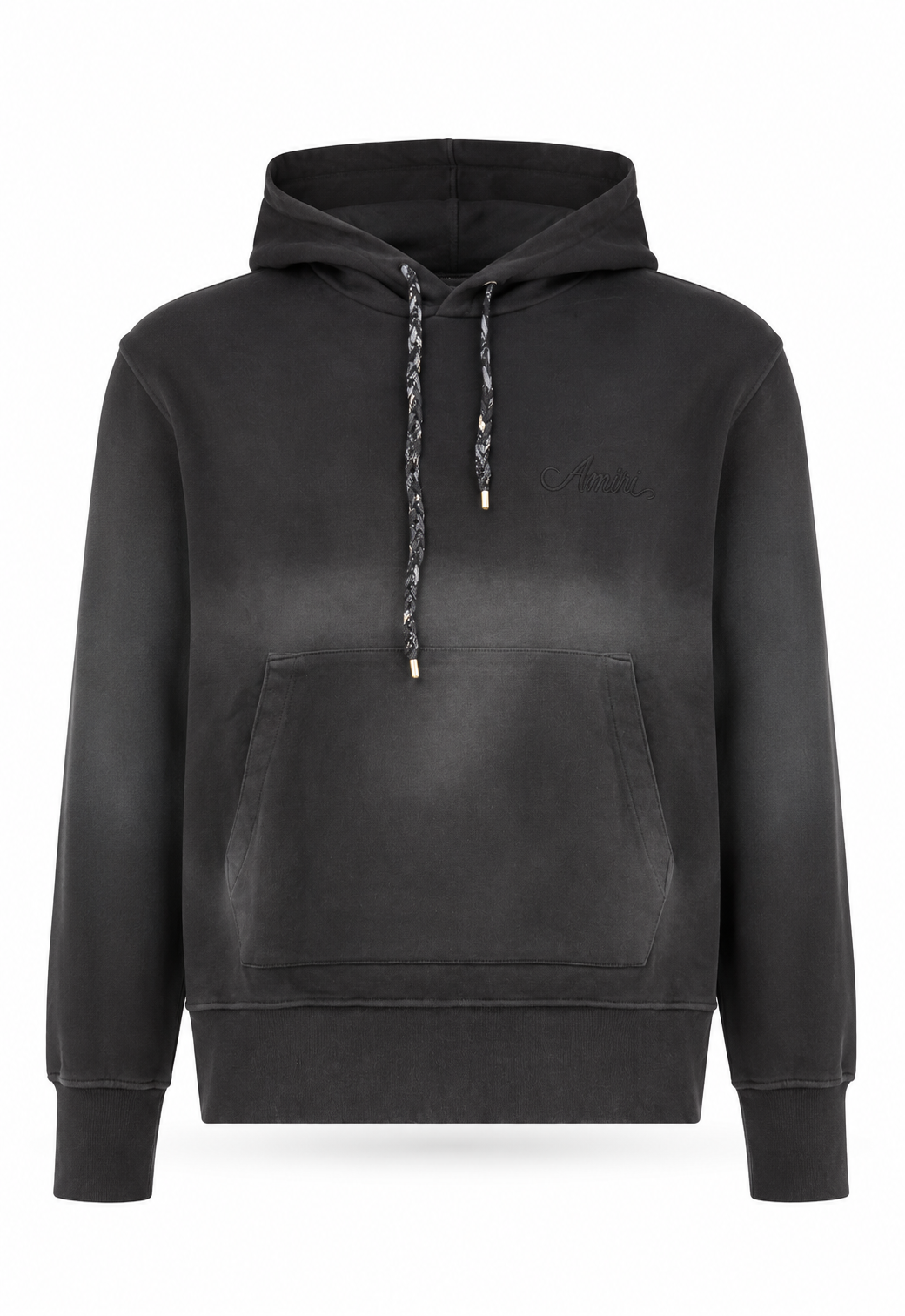Amiri Herren Oversized Hoodie Schwarz