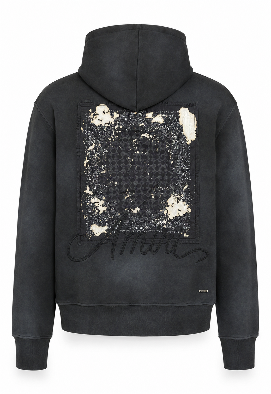 Amiri Herren Oversized Hoodie Schwarz