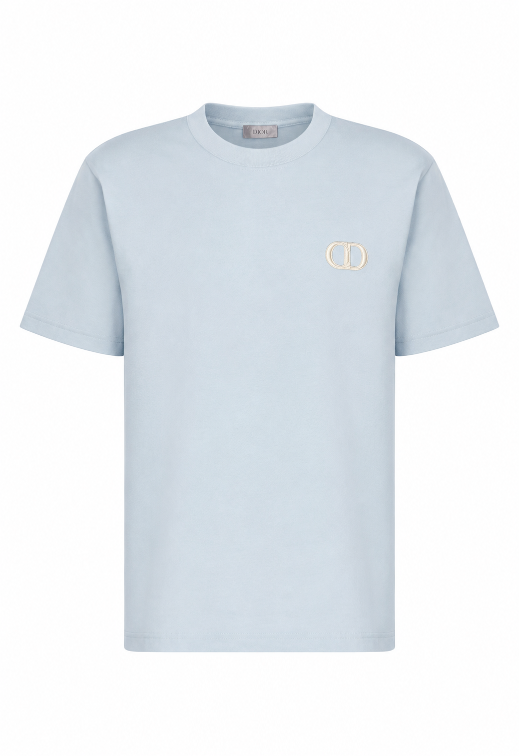 Dior Herren CD Icon T-Shirt Relaxed Fit Hellblau