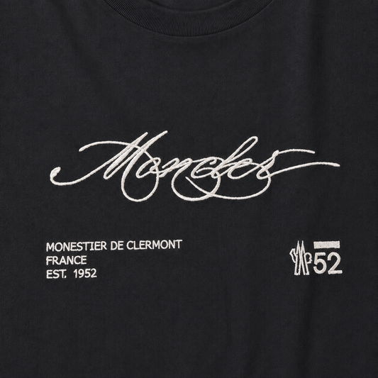 Moncler Herren T-Shirt Schwarz