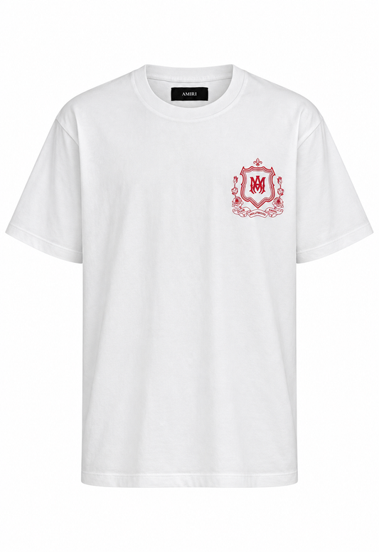 Amiri Herren T-Shirt Weiß
