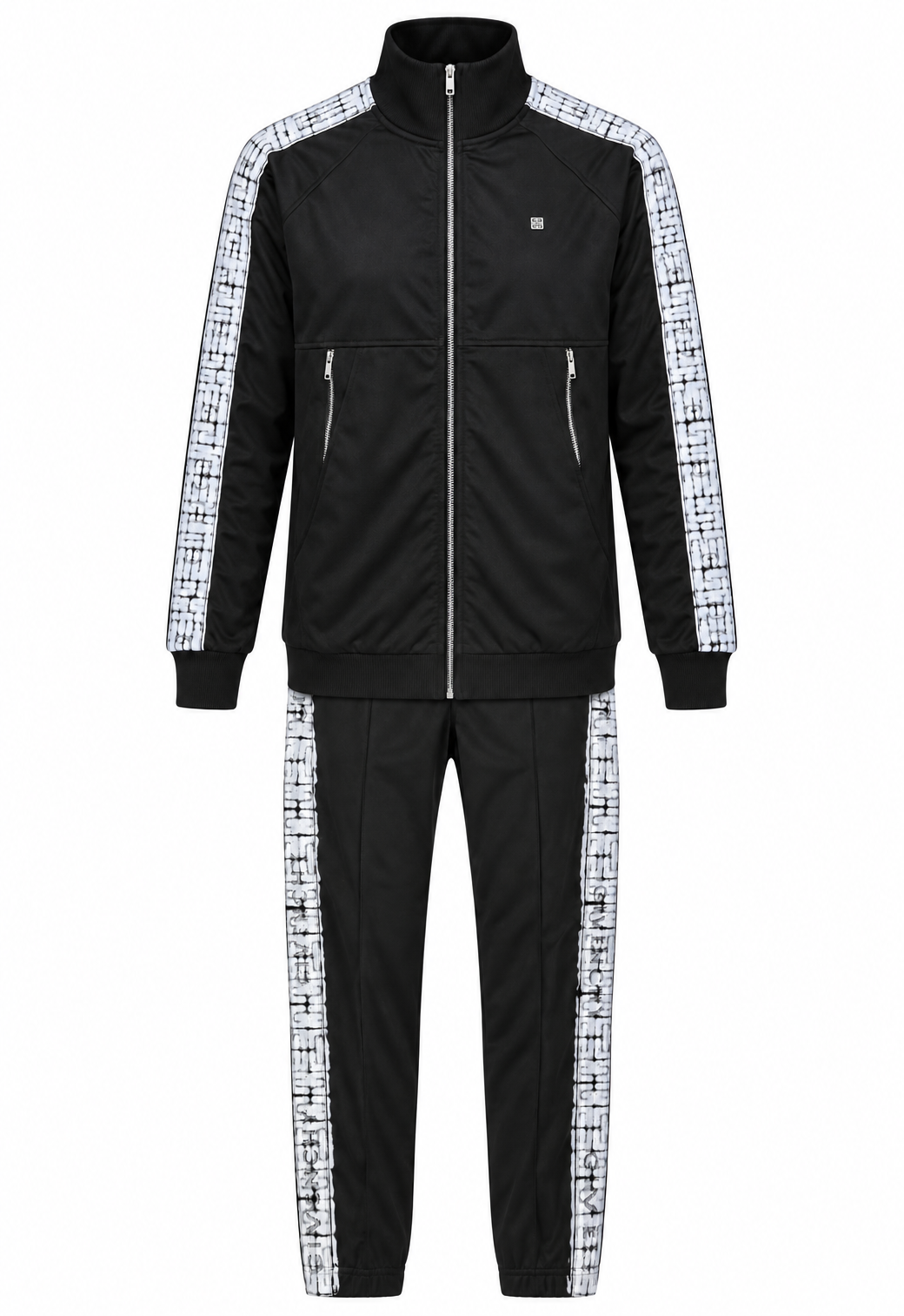 Givenchy Herren Trainingsanzug Schwarz