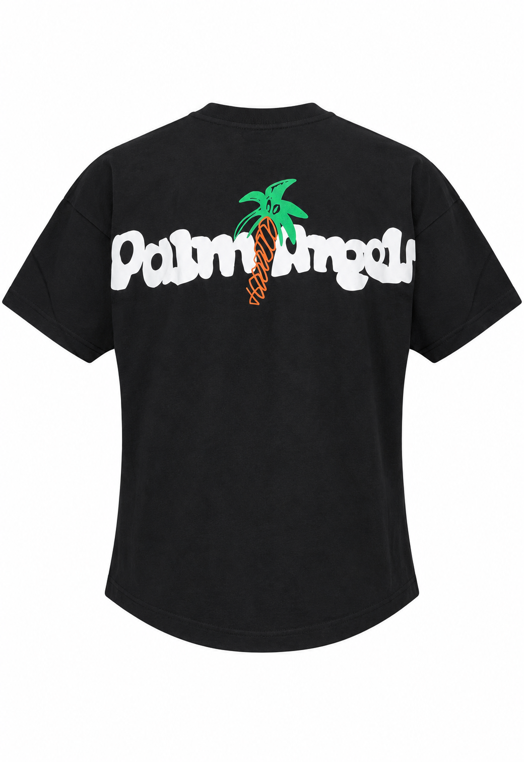 Palm Angels Herren Oversized T-Shirt Schwarz