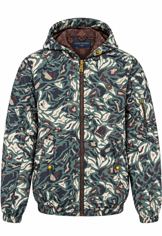 Louis Vuitton Herren Wendbare Windjacke "Monogram Reversible Windbreaker"