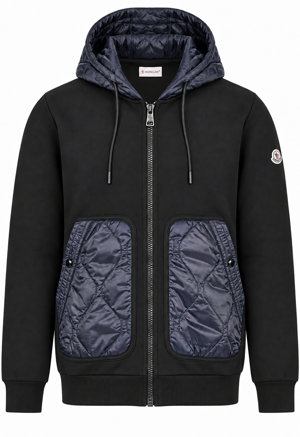 Moncler Herren Trainingsanzug Schwarz