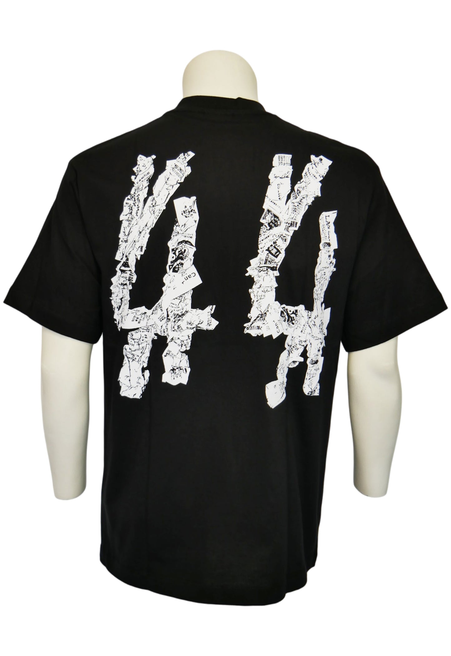 44 Label Group Herren T-Shirt Schwarz